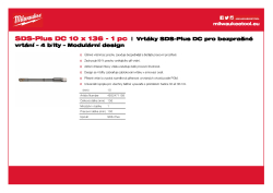 MILWAUKEE SDS-Plus small vacuum drill bits 4932471158 A4 PDF
