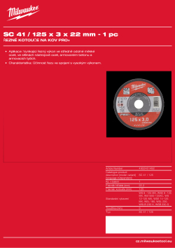 MILWAUKEE SC 41 / 125 4932451492 A4 PDF