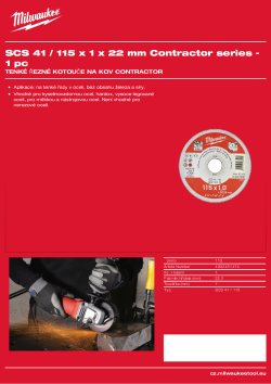MILWAUKEE SCS 41 / 115 Contractor 4932451474 A4 PDF