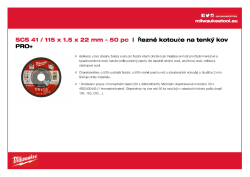 MILWAUKEE SCS 41 / 115 4932451486 A4 PDF