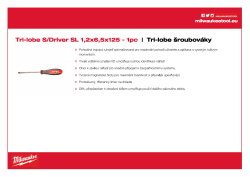 MILWAUKEE SL 1.2 x 6.5 x 125 4932471781 A4 PDF