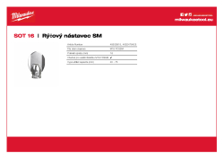 MILWAUKEE Malý rýčový nástavec pro spirály 16 mm 48533815 A4 PDF