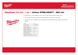 MILWAUKEE STEELHEAD™ 115 4932492014 A4 PDF