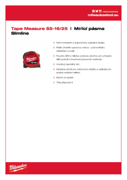 MILWAUKEE S5-16 / 25 48227717 A4 PDF
