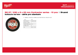 MILWAUKEE SG 27 / 230   série pro stavbaře 4932451483 A4 PDF