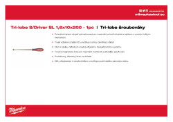 MILWAUKEE SL 1.2 x 10 x 200 4932471784 A4 PDF