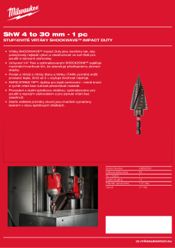 MILWAUKEE 4 – 30 mm 48899265 A4 PDF