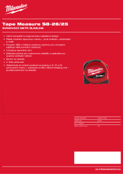 MILWAUKEE S8-26 / 25 48227726 A4 PDF