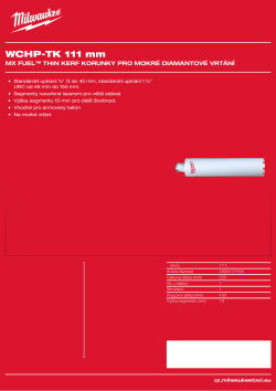MILWAUKEE WCHP-TK 4932472195 A4 PDF