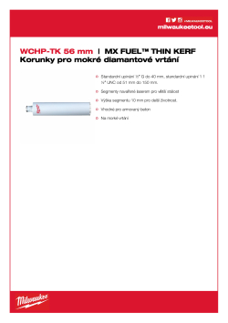 MILWAUKEE WCHP-TK 4932472185 A4 PDF