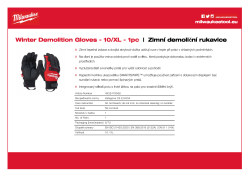 MILWAUKEE Zimní demoliční rukavice - 10/XL - 1 ks 4932479568 A4 PDF