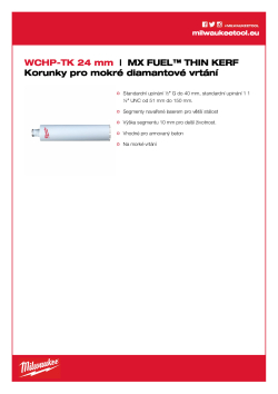 MILWAUKEE WCHP-TK 4932472173 A4 PDF