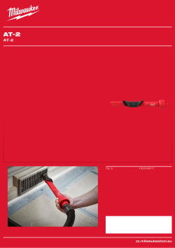 MILWAUKEE AIR-TIP™ štěrbinový a kartáčový nástroj 3 v 1 4932498011 A4 PDF