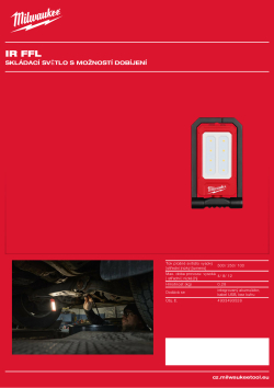 MILWAUKEE Internal rechargeable folding flood light 4933493528 A4 PDF