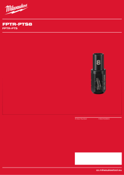 MILWAUKEE Hlavice pro průchozí ráčnu INSIDER™ 8 mm 4932492855 A4 PDF