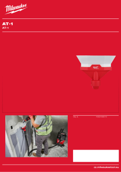 MILWAUKEE AIR-TIP™ sběrač prachu 4932498010 A4 PDF