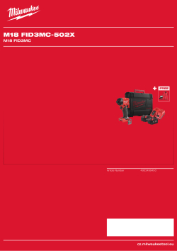 MILWAUKEE M18 FID3MC 4933499450 A4 PDF