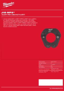 MILWAUKEE RJ18-MP2″ 4932479447 A4 PDF