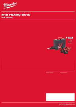 MILWAUKEE M18 FSXMC 4933499455 A4 PDF