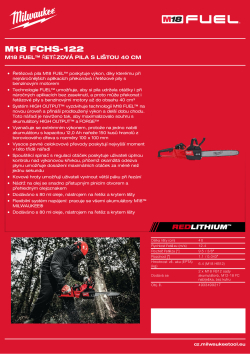 MILWAUKEE M18 FCHS 4933499217 A4 PDF