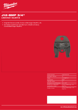 MILWAUKEE Press Jaw B Press 4932493159 A4 PDF
