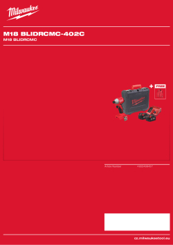 MILWAUKEE M18 BLIDRCMC 4933499457 A4 PDF