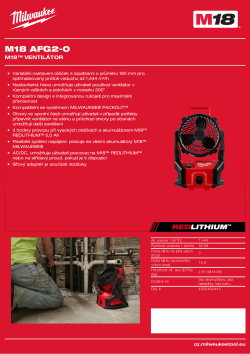 MILWAUKEE M18™ ventilátor 4933493443 A4 PDF