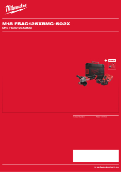 MILWAUKEE M18 FSAG125XBMC 4933499453 A4 PDF