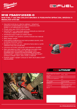 MILWAUKEE M18 FSAGV125XB 4933499158 A4 PDF