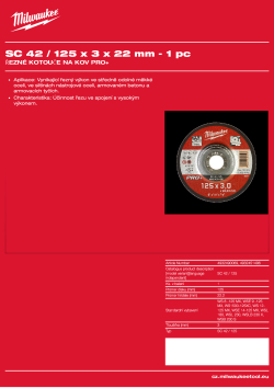 MILWAUKEE SC 42 / 125 4932451496 A4 PDF