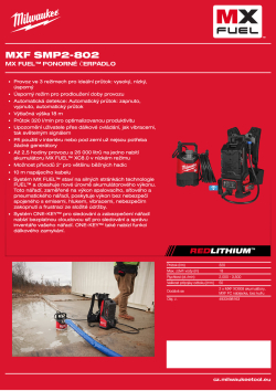 MILWAUKEE MX FUEL™ ponorné čerpadlo 4933498163 A4 PDF