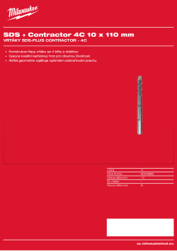 MILWAUKEE SDS-Plus Contractor - 4C 4932498885 A4 PDF