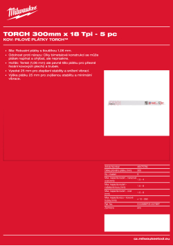 MILWAUKEE Metal: Torch 48475789 A4 PDF