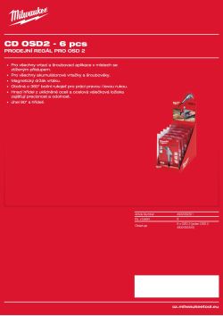 MILWAUKEE Prodejní regál 4932352321 A4 PDF