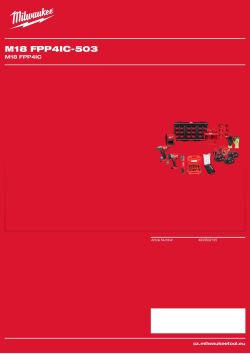 MILWAUKEE M18 FPP4IC 4933502125 A4 PDF