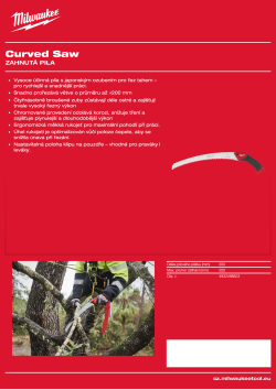 MILWAUKEE Zahnutá pila 4932498623 A4 PDF