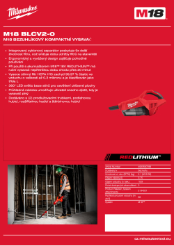 MILWAUKEE M18 BLCV2 4933500788 A4 PDF