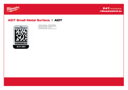 MILWAUKEE AIDT – pro malé kovové povrchy 4932480561 A4 PDF