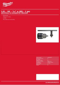 MILWAUKEE Keyed Chucks 4932269401 A4 PDF