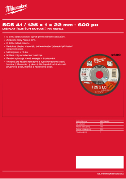 MILWAUKEE Kufřík (600 ks) 4932500580 A4 PDF