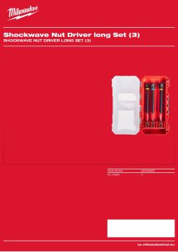 MILWAUKEE Sada prodloužených nástrčných klíčů (3 ks) 4932499426 A4 PDF