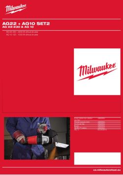 MILWAUKEE AG 22-230 & AG 10 4933459616 A4 PDF
