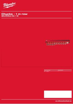 MILWAUKEE EU 1 m Chucks 4932430507 A4 PDF
