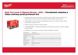 MILWAUKEE Rukavice CutC - 8/M – 144 párů 4932479012 A4 PDF