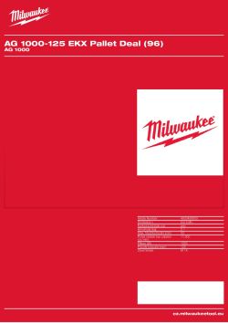 MILWAUKEE AG 1000 4933459053 A4 PDF