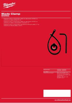 MILWAUKEE Svorka 42680647 A4 PDF