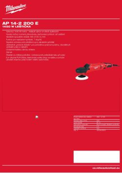 MILWAUKEE 1450 W leštička 4933449520 A4 PDF