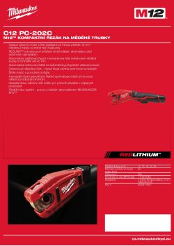 MILWAUKEE C12 PC 4933472141 A4 PDF