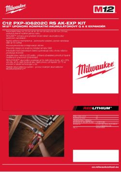 MILWAUKEE C12 PXP 4933479980 A4 PDF