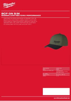 MILWAUKEE BCP 4932501785 A4 PDF